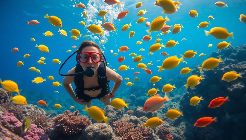 Dive adventure with diverse marine life at https://marvinscubaexpeditions.com showcasing vibrant coral and fish.