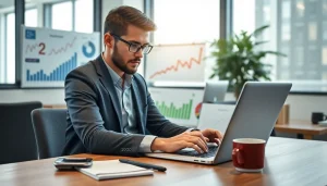 Engaging visualization of a social media panel analysis featuring graphs and metrics.