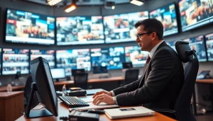 Engaging news workspace illustrating https://saudiwadi.com focused on news reporting.