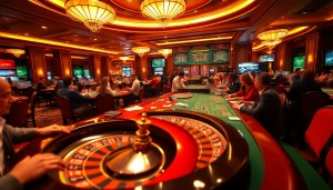 Experience the excitement at xx88 com with lively poker games and roulette action in a luxurious casino.