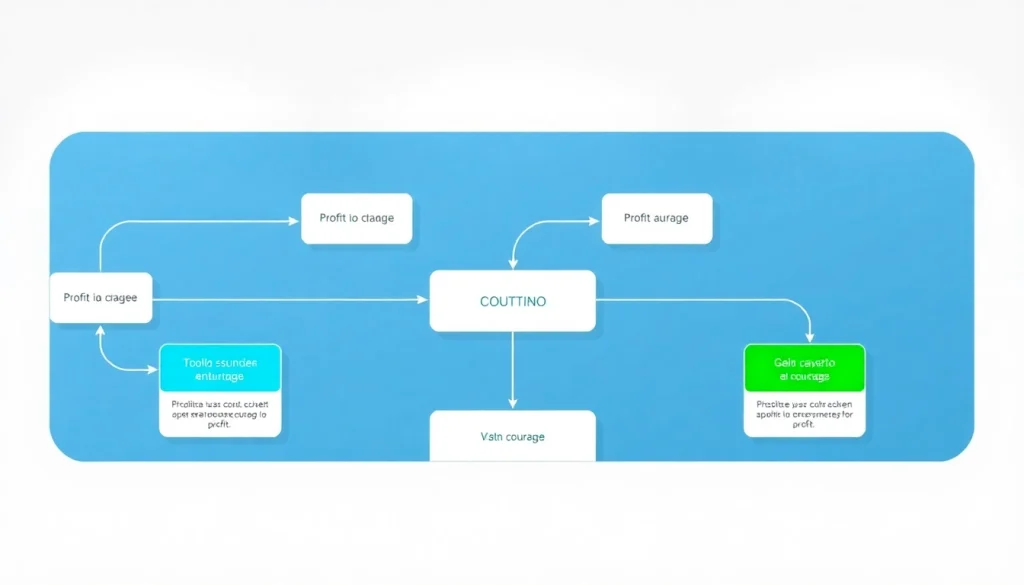 Calcolare il profitto del flipping con un diagramma che mostra i passaggi critici e i dati di mercato.