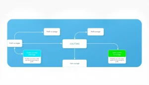 Calcolare il profitto del flipping con un diagramma che mostra i passaggi critici e i dati di mercato.