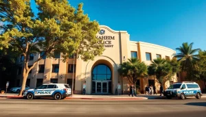 Find Anaheim inmate Locator at the Anaheim Police Department surrounded by local community.