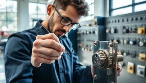 Enhancing security with expert locksmith services at https://www.dakenlocks.com.