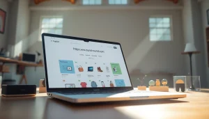 Showcase of online shopping experience at https://www.ound-ound.com with diverse products and a bright atmosphere.