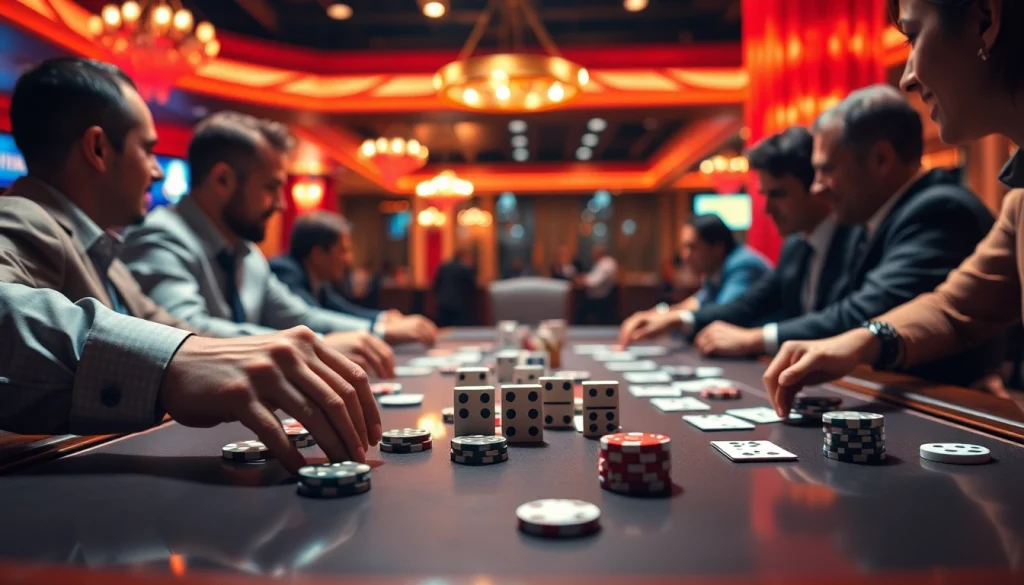 Menangkan permainan Domino88 poker game dengan strategi brilian dan kerjasama dalam suasana kasino yang mendebarkan.