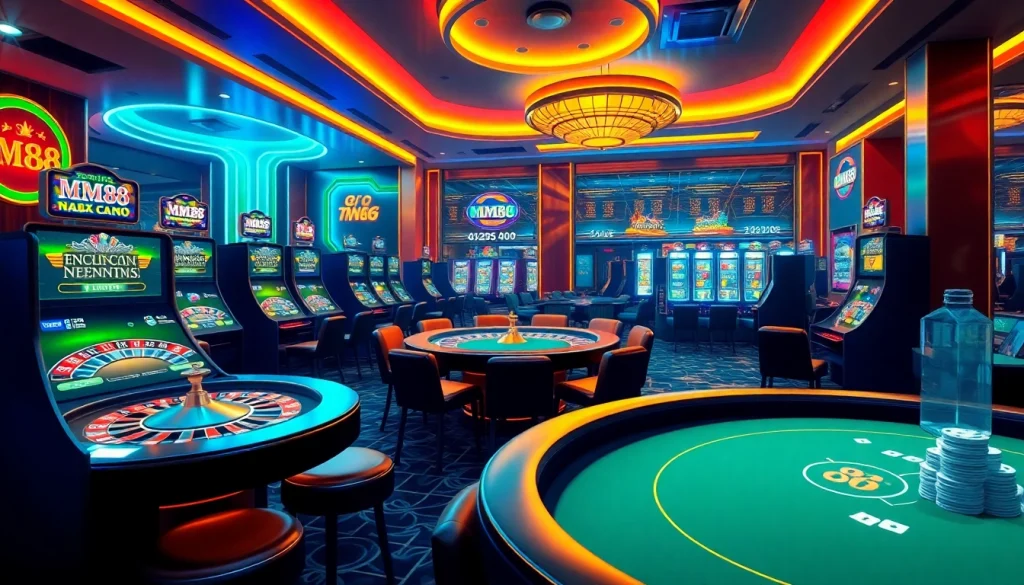 Explore the thrilling world of Nhà cái MM88 with vibrant gaming options and exciting updates.