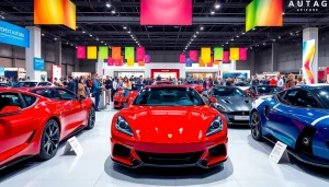 Experience the excitement of the Auto Cars Show with stunning vehicles and engaged attendees.