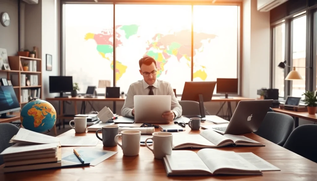 Journalist capturing events at thegeorgiasun newsroom with vibrant visuals and engaging elements.