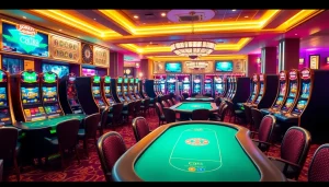 เพลิดเพลินกับคาสิโนออนไลน์ที่มีเกมหลากหลายและการตกแต่งหรูหรา