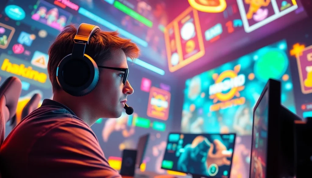 Mengamati permainan hakim4d game dengan fokus dan suasana digital yang energik.