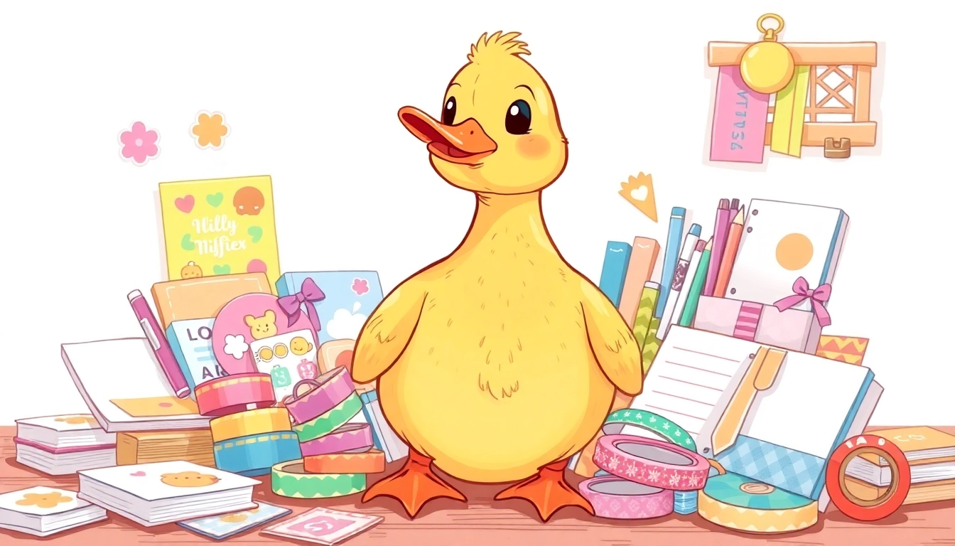 Unleashing Creativity with Unique Stationery from dachiduck.com