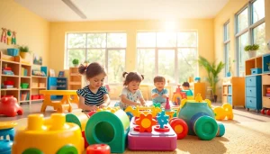 Engage with the vibrant daycare environment of https://juniorsjunction.com where children play and learn together.