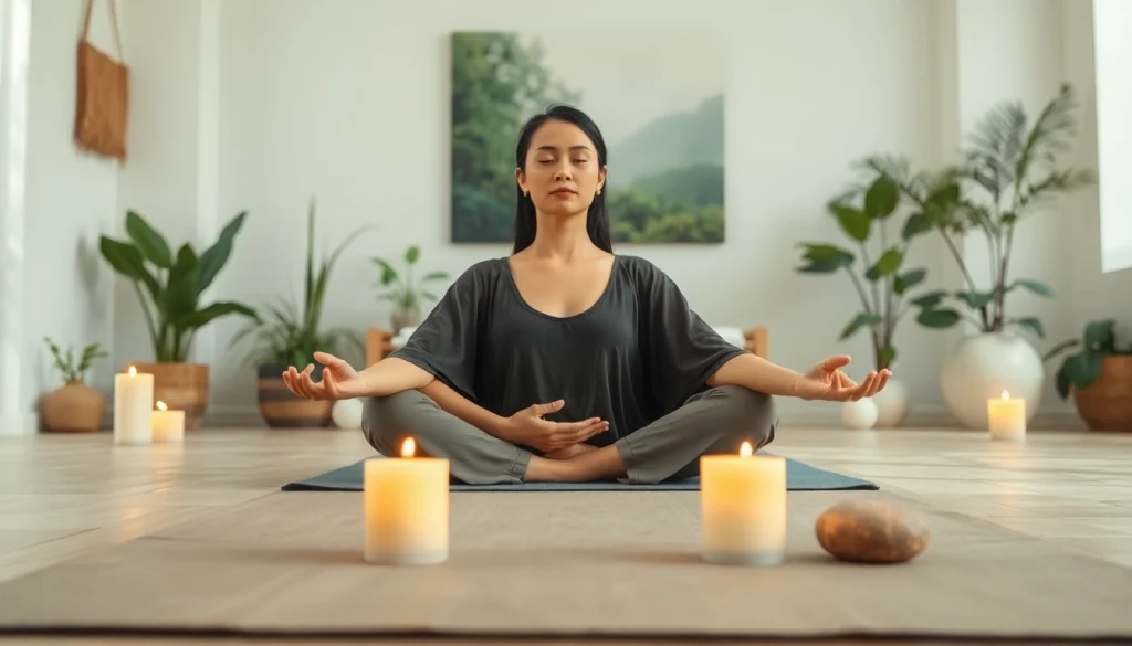 Pratiquer la sophrologie pour le bien-être chez sophrologieetbienetre.fr dans un studio apaisant.