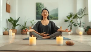 Pratiquer la sophrologie pour le bien-être chez sophrologieetbienetre.fr dans un studio apaisant.