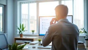 Protect your family with digital safety showcased through https://auhra.se in a modern home office.