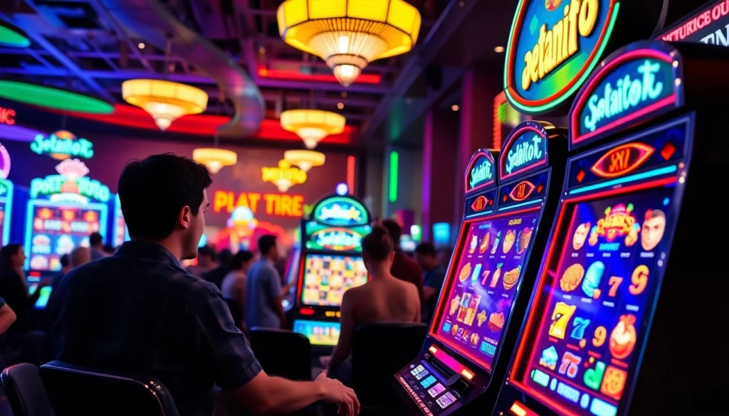 Mencoba keberuntungan di mesin slot petanitoto yang cerah dan mengasyikkan.