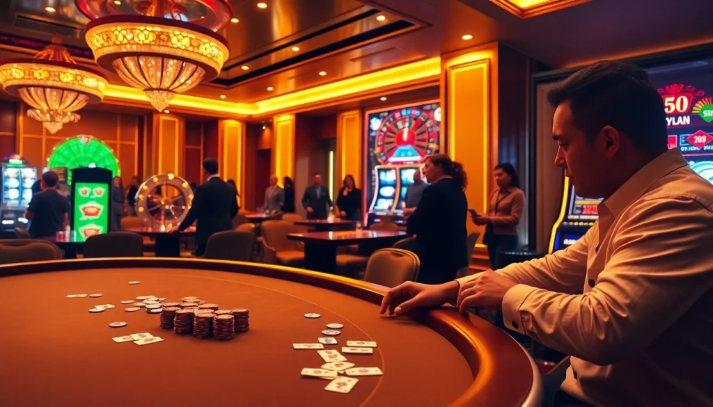 Experience live poker action at https://c168com.vip/ with vibrant dealers and an exciting casino atmosphere.