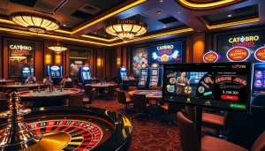 Experience the thrill of Casino LOTO188's vibrant gaming atmosphere.