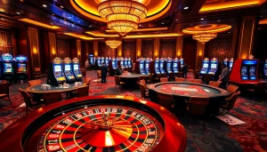 Experience the thrill of F168 casino gaming with an exciting roulette and poker scene.