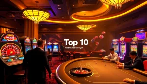 Experience the thrill of Top 10 Nhà Cái Uy Tín with vibrant casino games and engaging players.