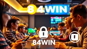 Engaged players enjoy online gaming at 84WIN, highlighting modern digital betting.