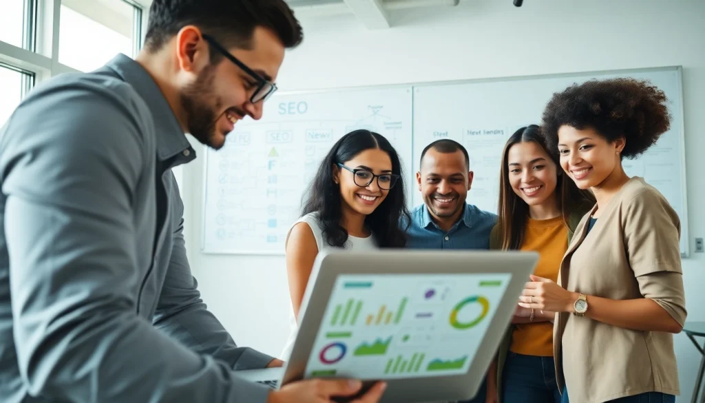 Enhance your website's SEO with a collaborative digital marketing team for effective strategies.