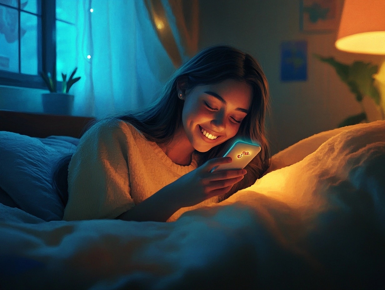 Heartfelt Good Night Message for Her to Dream Sweetly