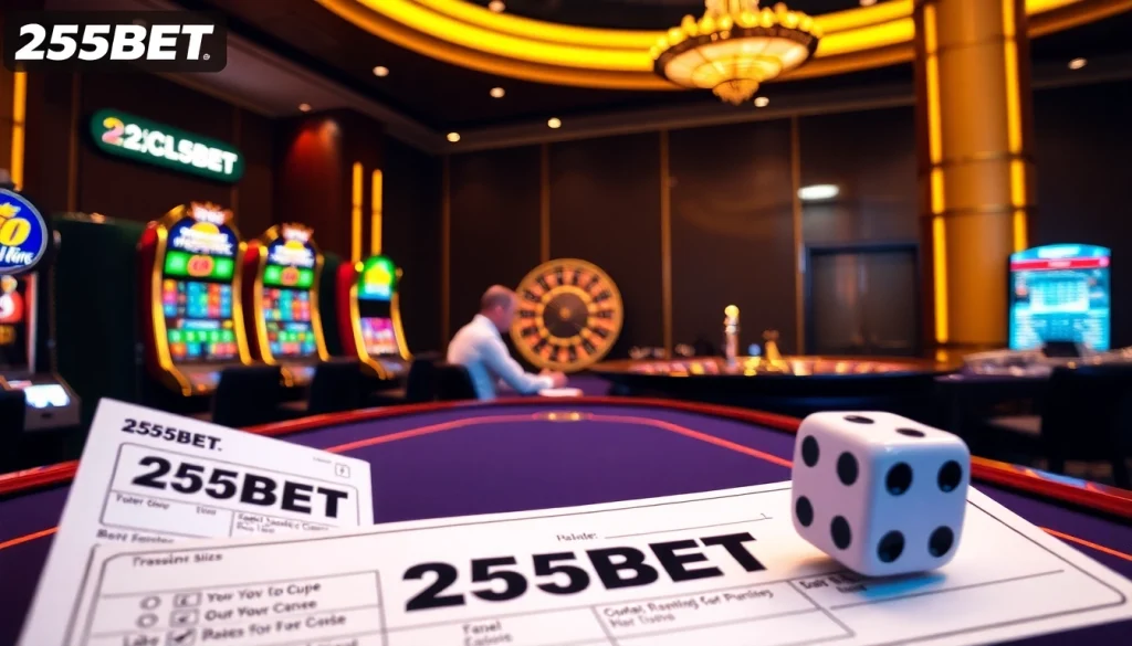 Engage with thrilling gambling at 255BET with poker, slots, and roulette excitement.
