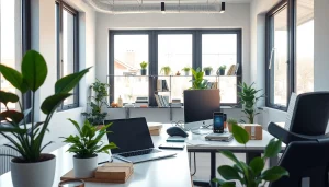 Optimizing strategie on deviens-dropshipper.fr, showcasing an inspiring dropshipping office.