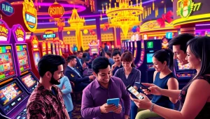 Permainan PLANET77 game dengan pemain terlibat dalam pengalaman kasino interaktif yang menyenangkan.