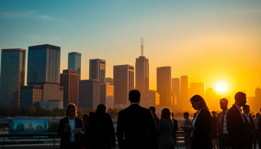 Engage with https://spectacle.com.ua through a vibrant cityscape showcasing modern urban life and connectivity.