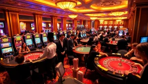 Experience the thrill of gambling at nhà cái xx88 with vibrant casino floors and professional gaming tables.