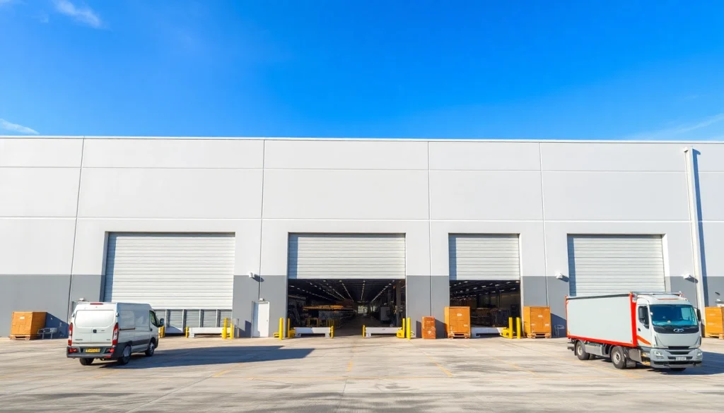 Find a warehouse near me with spacious storage and efficient access for logistics.