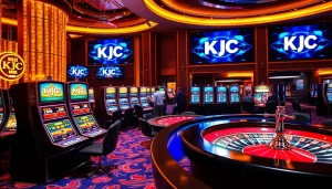 KJC creates an exhilarating casino atmosphere with vibrant slot machines and interactive gaming experiences.