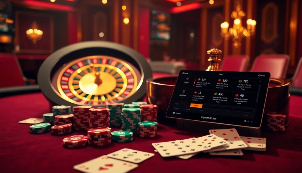 Experience high-stakes gambling excitement at https://mm88.bar/ with vivid casino scenery.