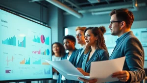 Analyze competitor pricing strategies in a collaborative office setting.