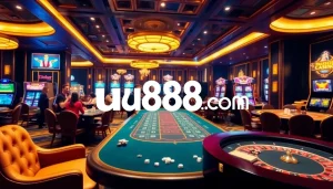 Experience thrilling gameplay at uu88 com with vibrant tables and exciting slot machines.