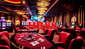 Experience the excitement of HB88 casino with thrilling games and vibrant atmosphere.