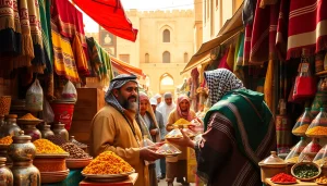 Explore the vibrant market scene at https://saudiwadi.com, showcasing traditional Saudi culture and community interaction.