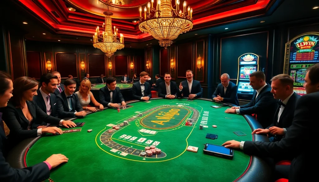 Experience the excitement of gambling with ldwin okwin at luxurious casino tables.