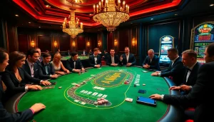 Experience the excitement of gambling with ldwin okwin at luxurious casino tables.