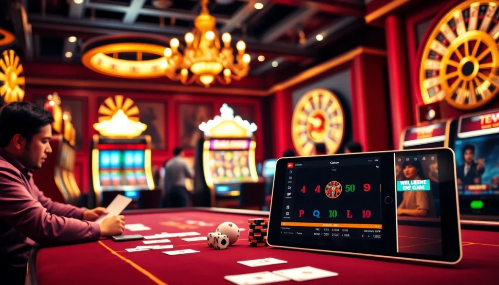 Vivez l'excitation au meilleur casino en ligne en Belgique avec des tables de jeu dynamiques et des aménagements élégants.