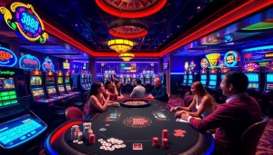 Experience high-stakes excitement with nhà cái tg88 in a luxurious casino gaming atmosphere.