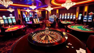 Experience the excitement of gambling at https://thabet.vegas/ with luxurious casino visuals and vibrant gaming elements.