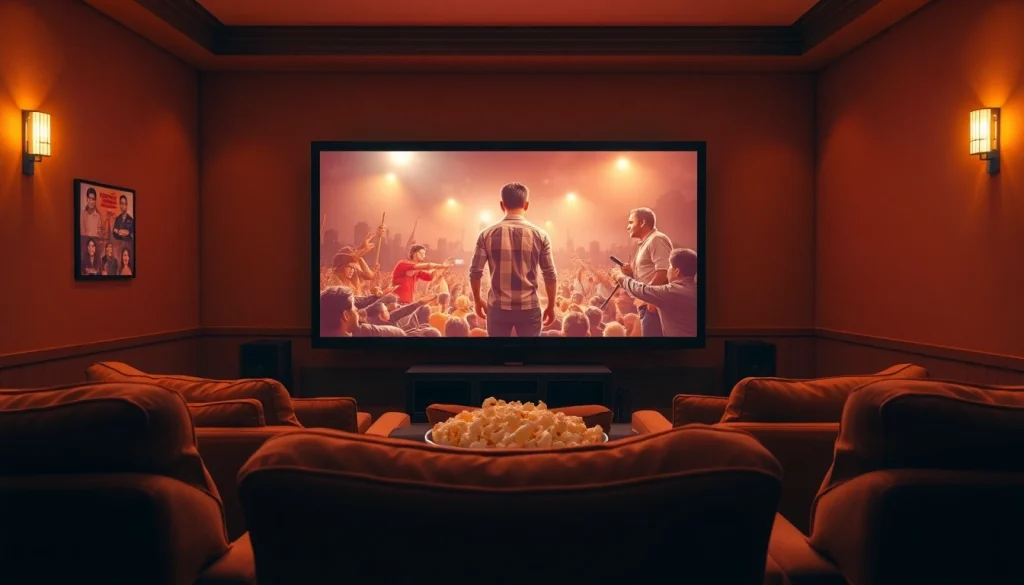 ดูหนังออนไลน์ในโรงภาพยนตร์ที่บ้าน พร้อมบรรยากาศที่อบอุ่นและสบาย