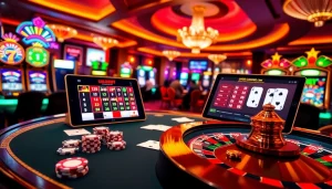 Experience thrilling gaming at uu88 .com with vibrant casino tables and exciting slot machines.