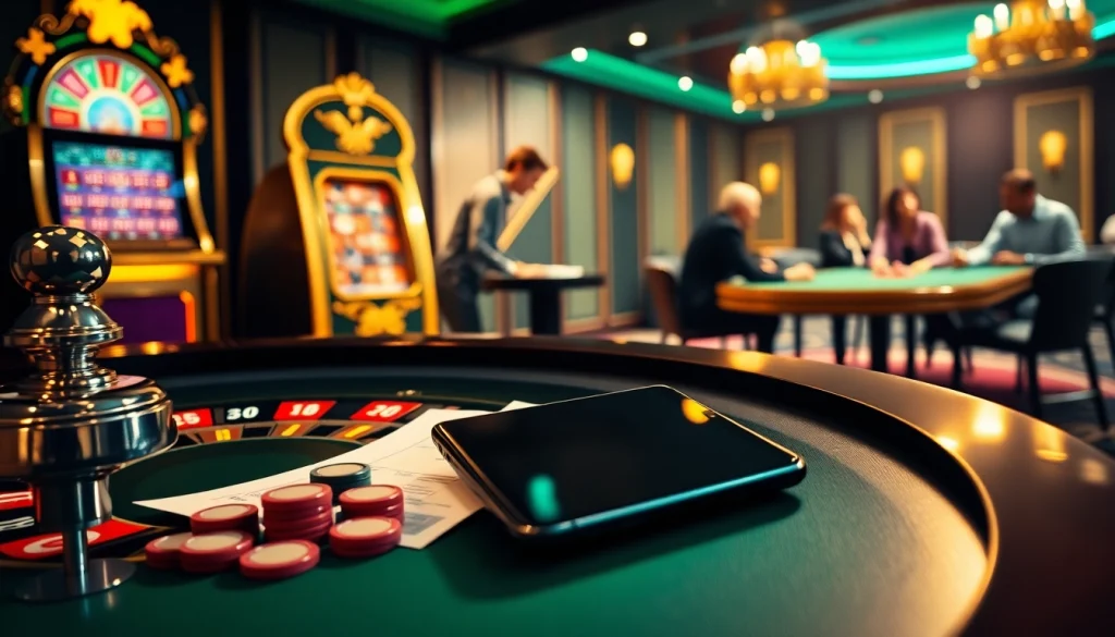 Samsung Galaxy S8 enhances the luxury of gambling with vibrant casino visuals.