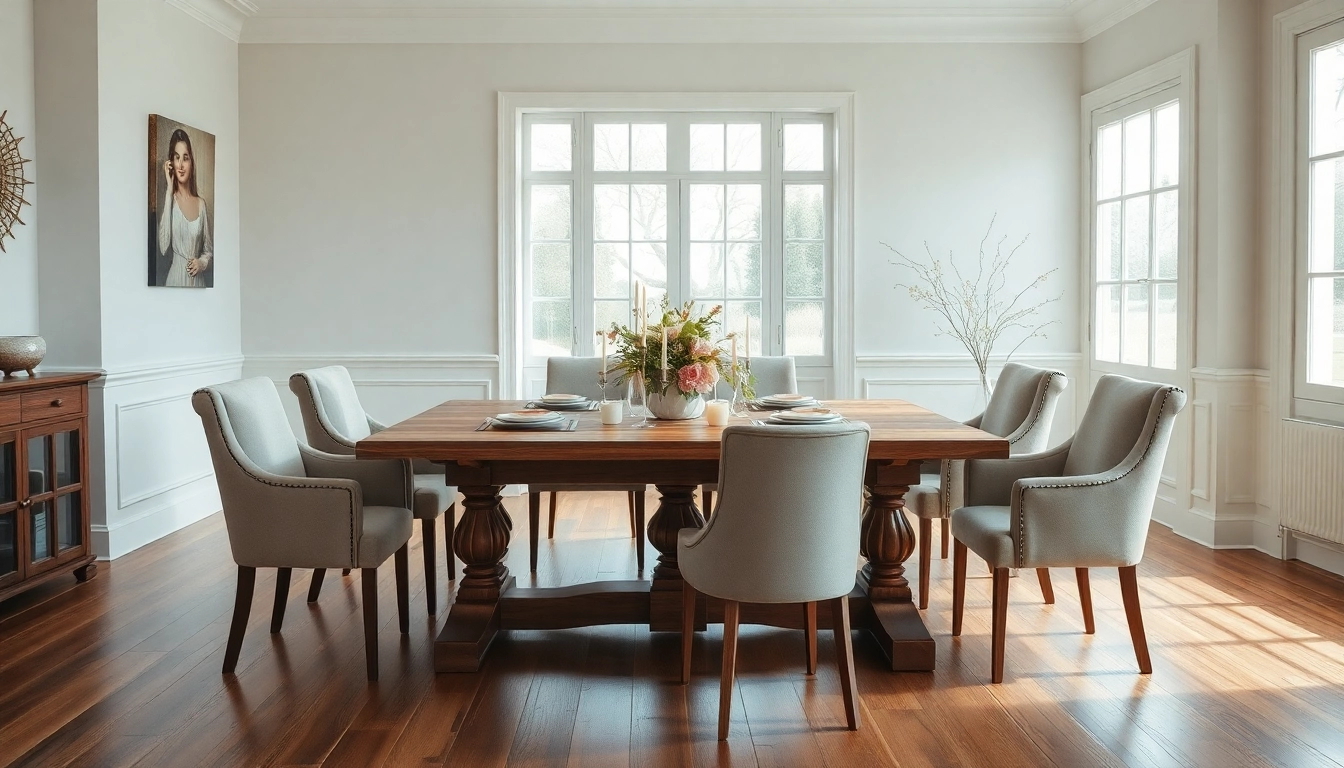 Choosing the Perfect Dining Tables for Your Home: Styles and Trends