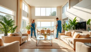 Experience professional Villa Deep Cleaning Services Dubai with meticulous cleaning of a luxurious villa interior.